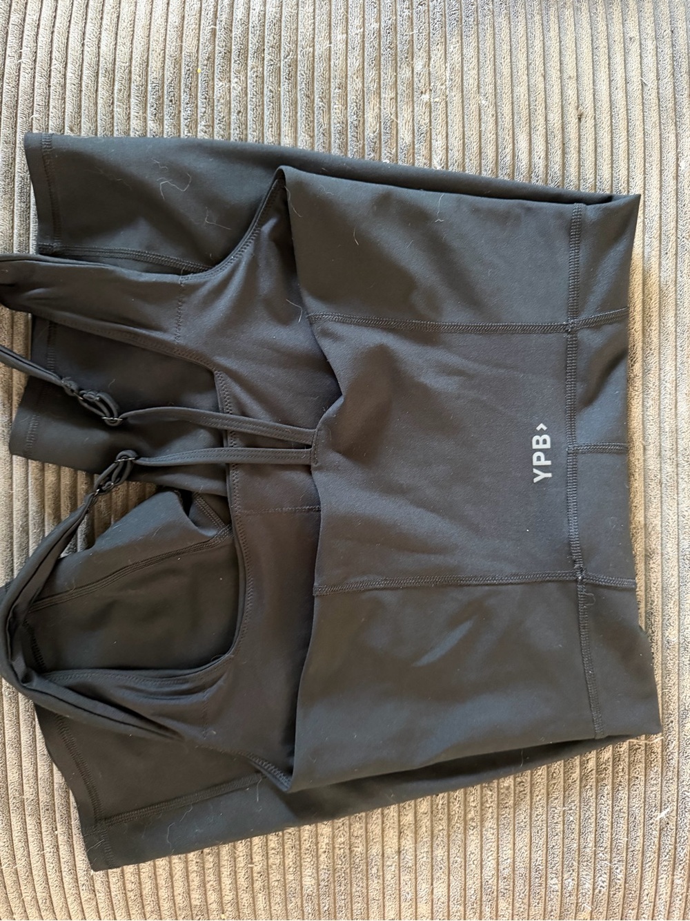 YPB Black bodysuit